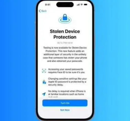 万柏林苹果授权维修店分享被盗设备保护功能开启方法 